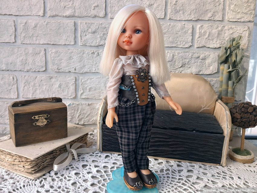 Вторая переделка бюджетной куклы (фото 6)