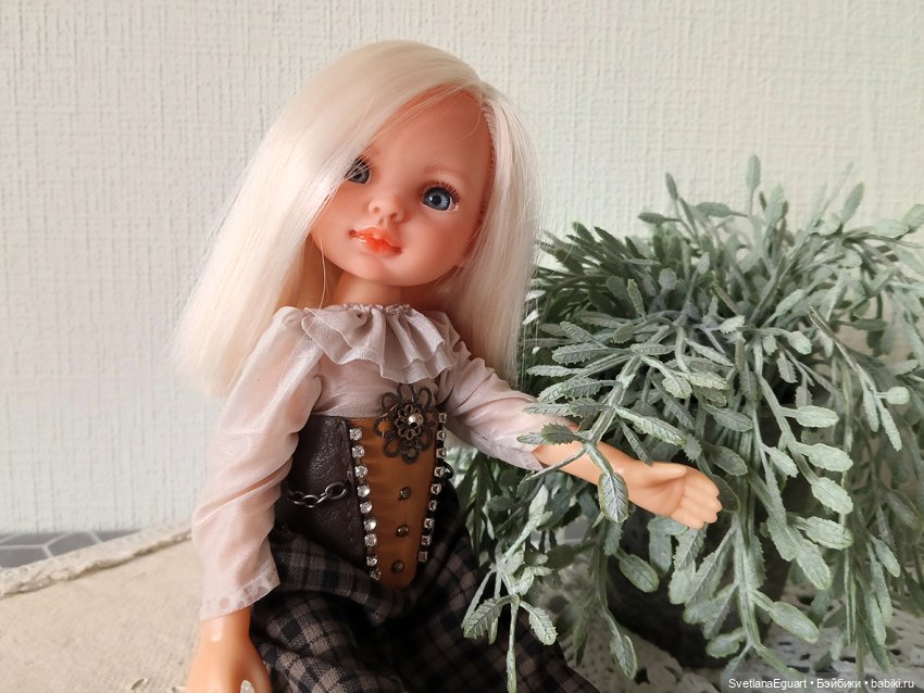 Вторая переделка бюджетной куклы (фото 10)