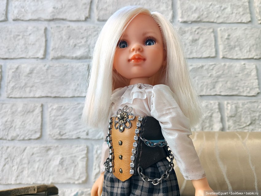 Вторая переделка бюджетной куклы