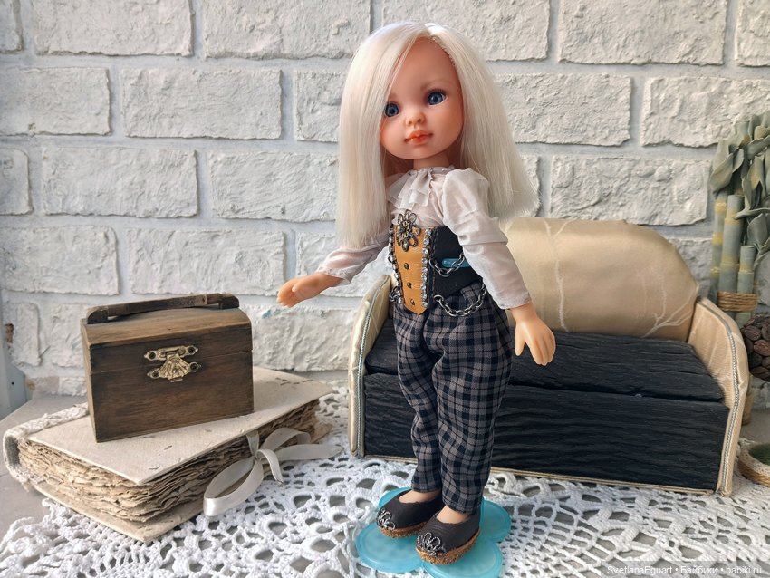 Вторая переделка бюджетной куклы (фото 5)