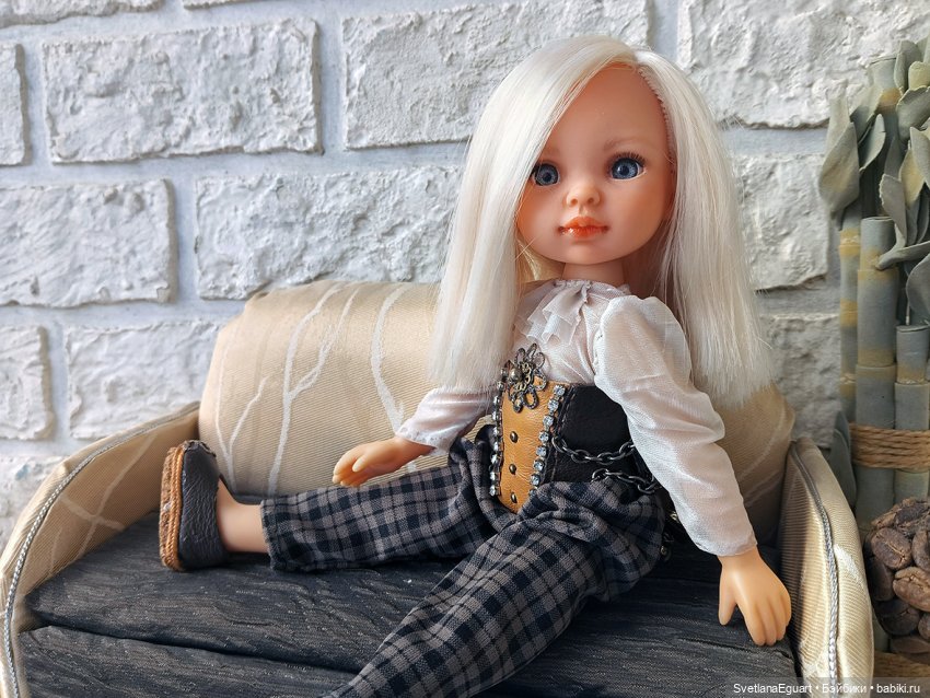 Вторая переделка бюджетной куклы