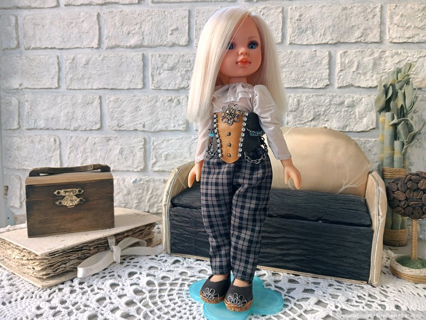 Вторая переделка бюджетной куклы