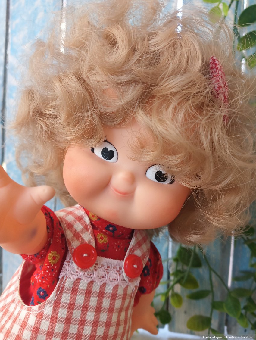 Винтажная кукла Campbells Soup