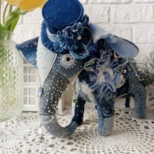 Джинсовый слон Альберт 🐘