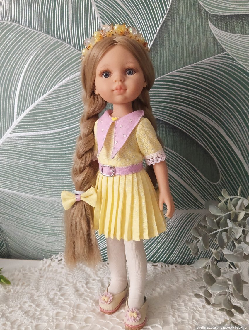 Карла - весенняя муза — Одежда и обувь для кукол своими руками: фото (фото 6)