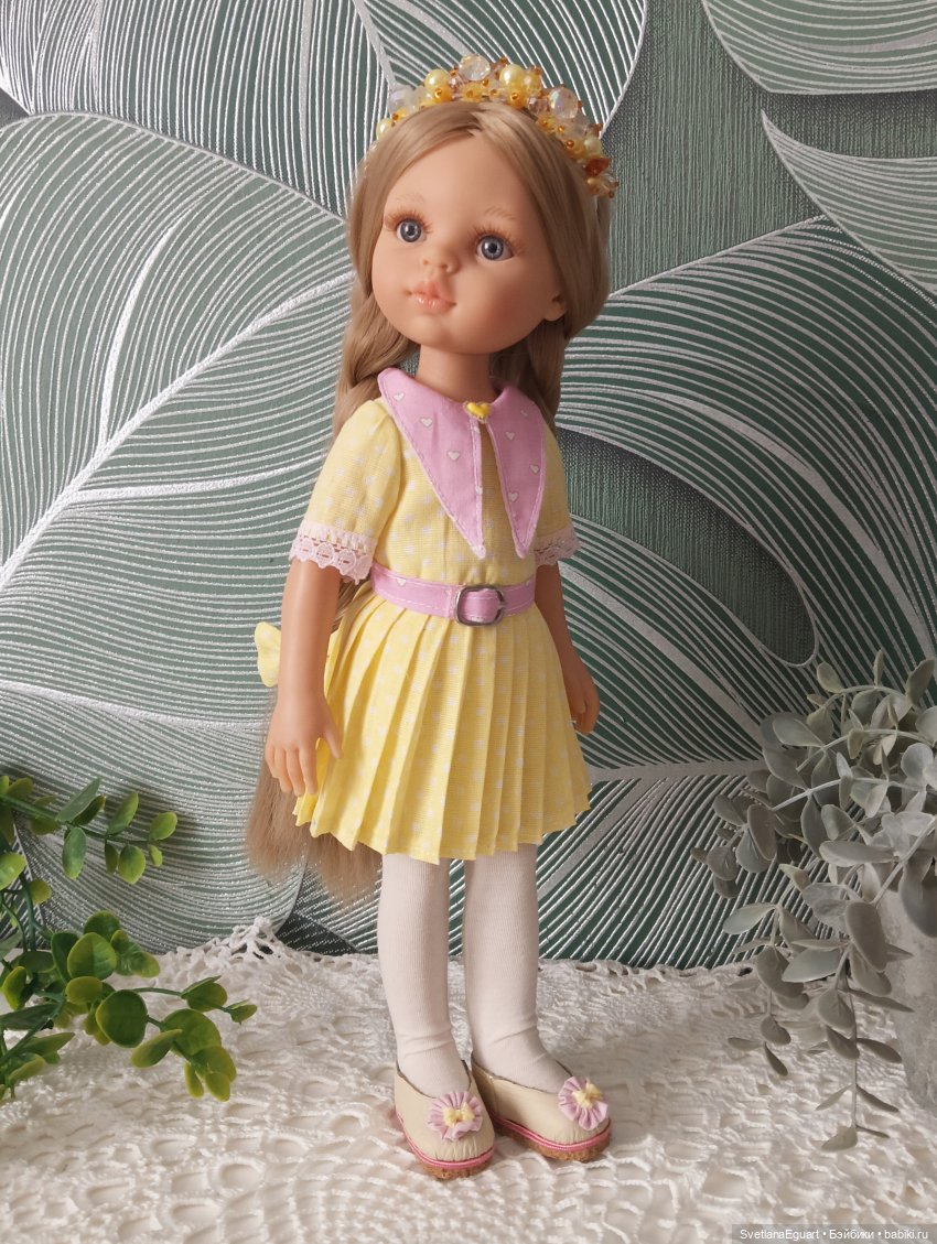 Карла - весенняя муза — Одежда и обувь для кукол своими руками: фото (фото 3)