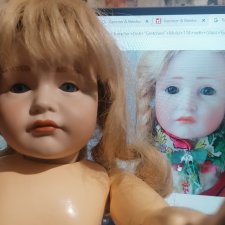 Помогите распознать куколку антикварную