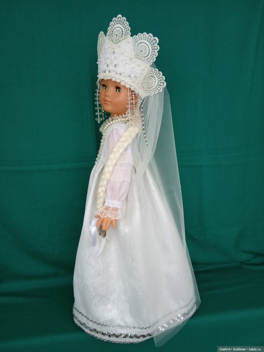 «Во всех ты, душенька, нарядах хороша!..» Снегурочка в серебряной парче и льдистом хрустале | Бэйбики «Во всех ты, душенька, нарядах хороша!..» Снегурочка в серебряной парче и льдистом хрустале (фото 8)