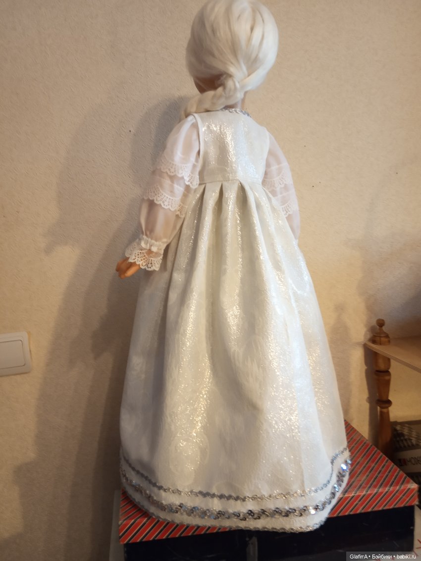 «Во всех ты, душенька, нарядах хороша!..» Снегурочка в серебряной парче и льдистом хрустале | Бэйбики «Во всех ты, душенька, нарядах хороша!..» Снегурочка в серебряной парче и льдистом хрустале (фото 5)