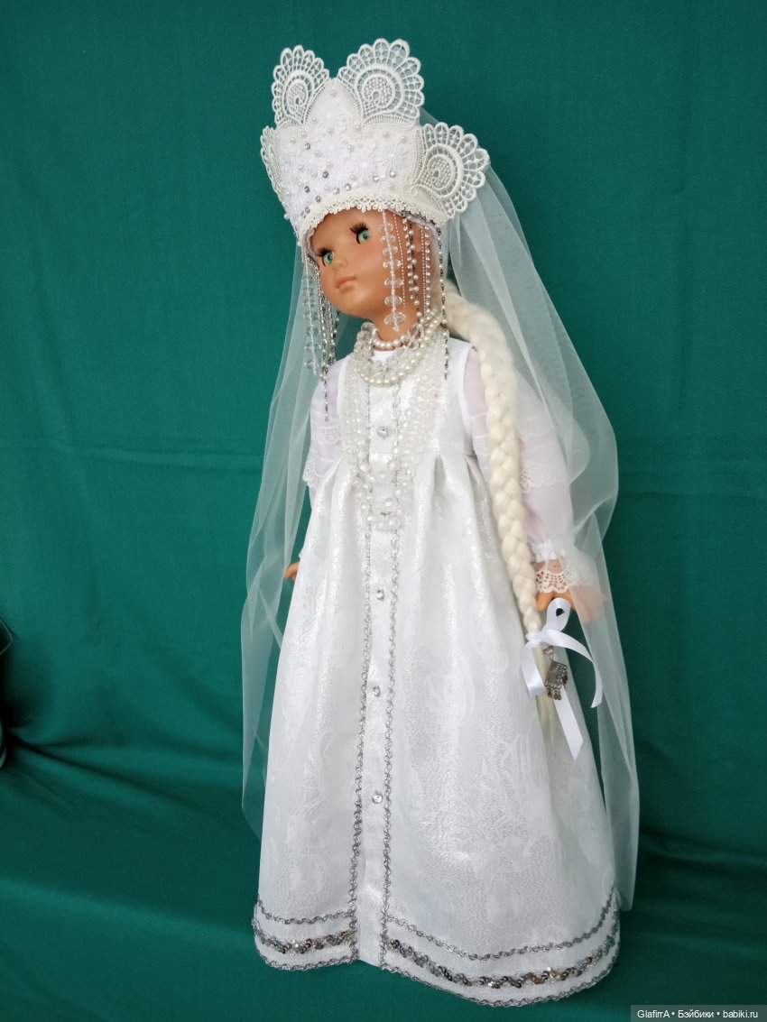 «Во всех ты, душенька, нарядах хороша!..» Снегурочка в серебряной парче и льдистом хрустале | Бэйбики «Во всех ты, душенька, нарядах хороша!..» Снегурочка в серебряной парче и льдистом хрустале (фото 6)