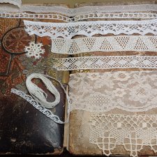 Наборы красивых антикварных фрагментов