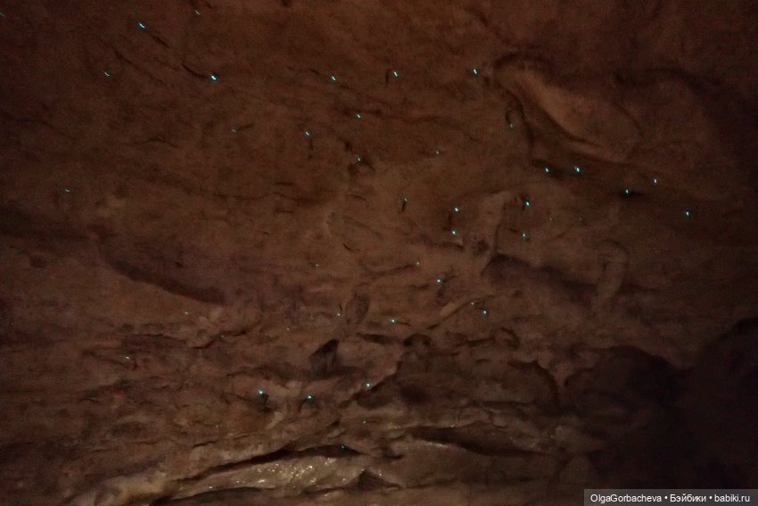 О Новой Зеландии. В пещере