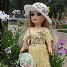 В ожидании лета. Цветочные наряды для Анастасии