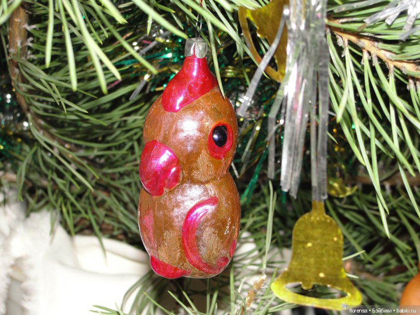 Мои любимые елочные игрушки