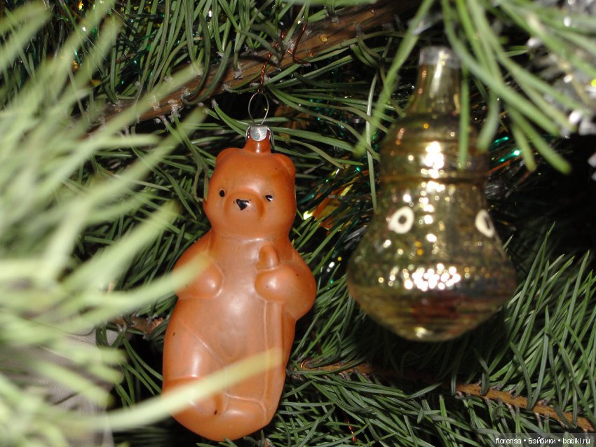 Мои любимые елочные игрушки