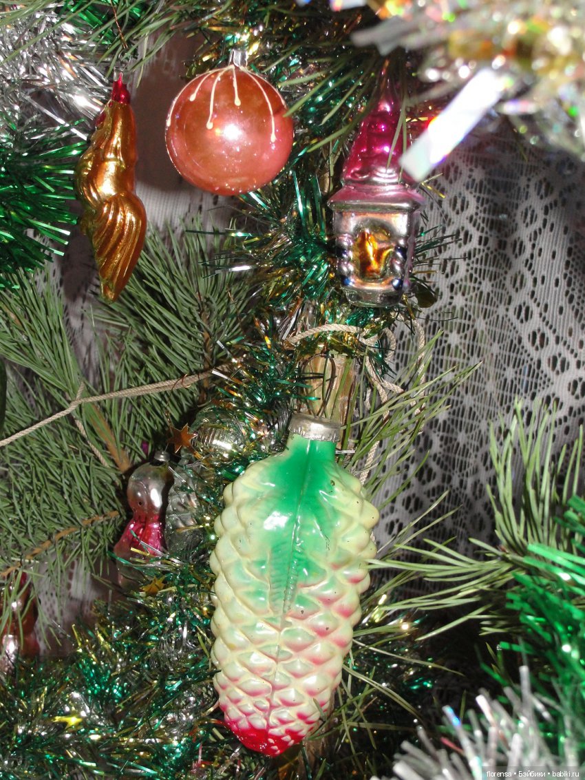 Мои любимые елочные игрушки