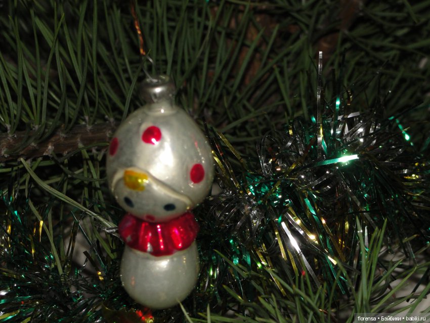 Мои любимые елочные игрушки
