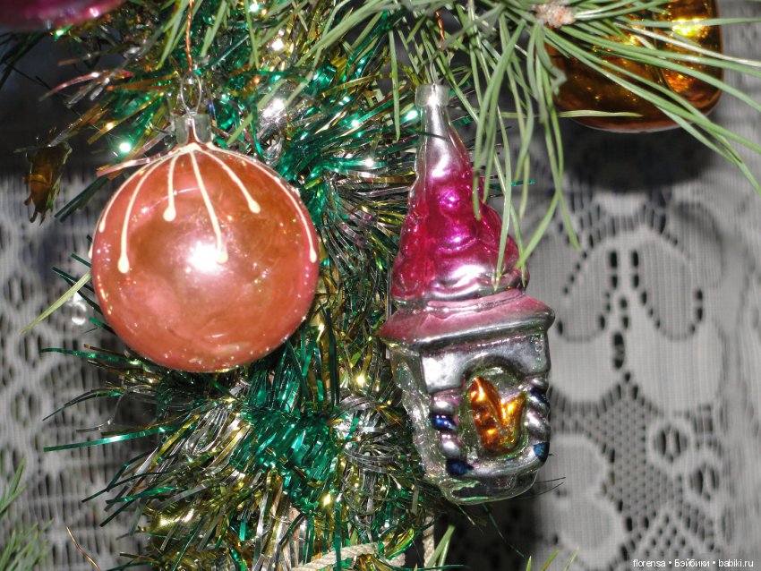 Мои любимые елочные игрушки