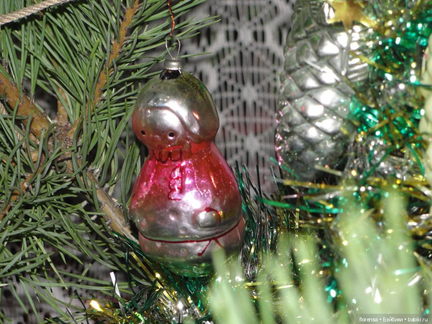 Мои любимые елочные игрушки