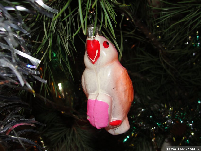 Мои любимые елочные игрушки