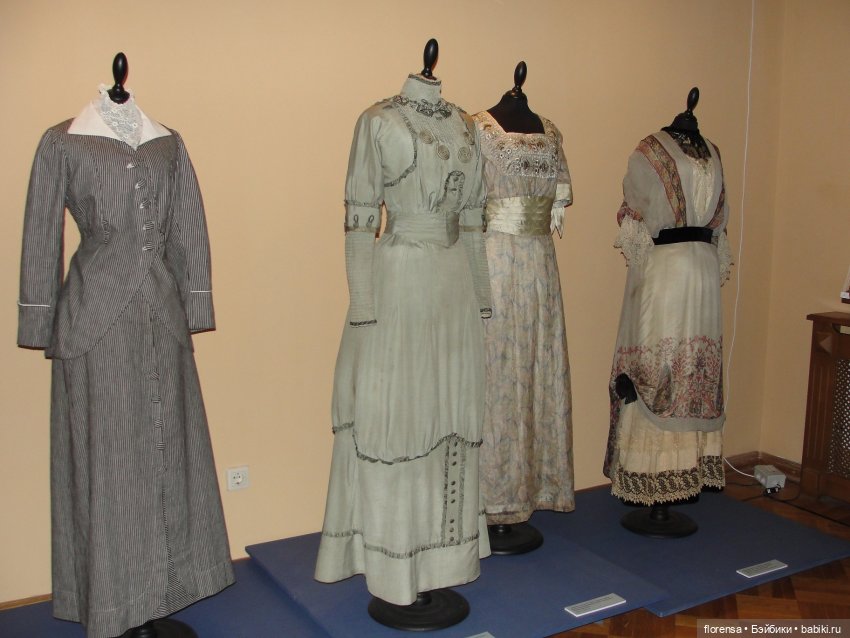 Выставка "Женская мода с стиле модерн". Часть 1