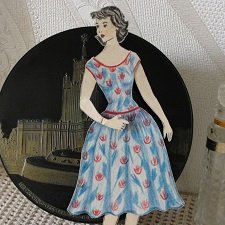 Модница из 1950-х Бумажная кукла моей мамы