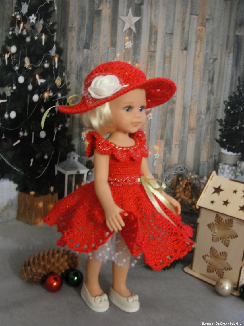 Зима и роза — Одежда и обувь для кукол своими руками: фото (фото 5)
