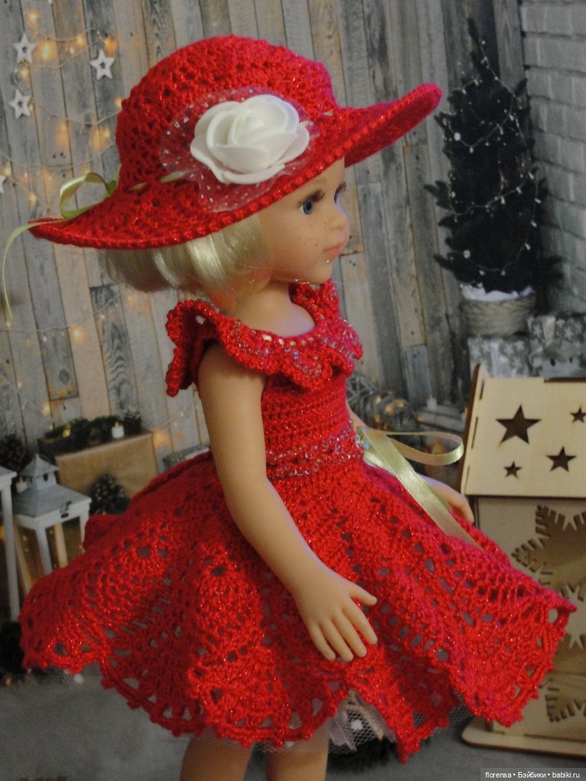 Зима и роза — Одежда и обувь для кукол своими руками: фото (фото 3)