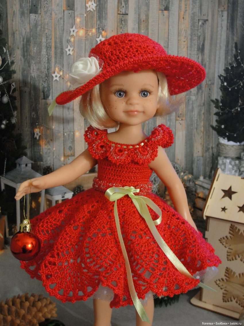 Зима и роза — Одежда и обувь для кукол своими руками: фото (фото 7)
