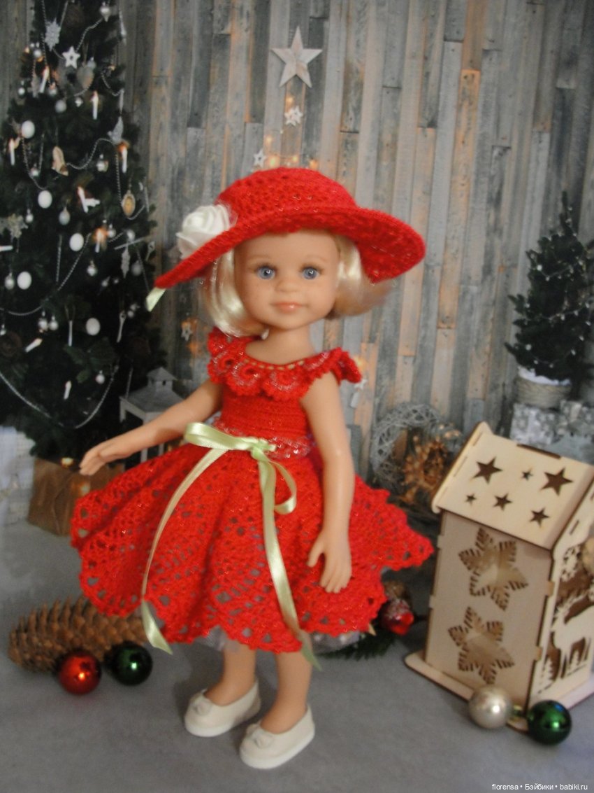 Зима и роза — Одежда и обувь для кукол своими руками: фото (фото 2)