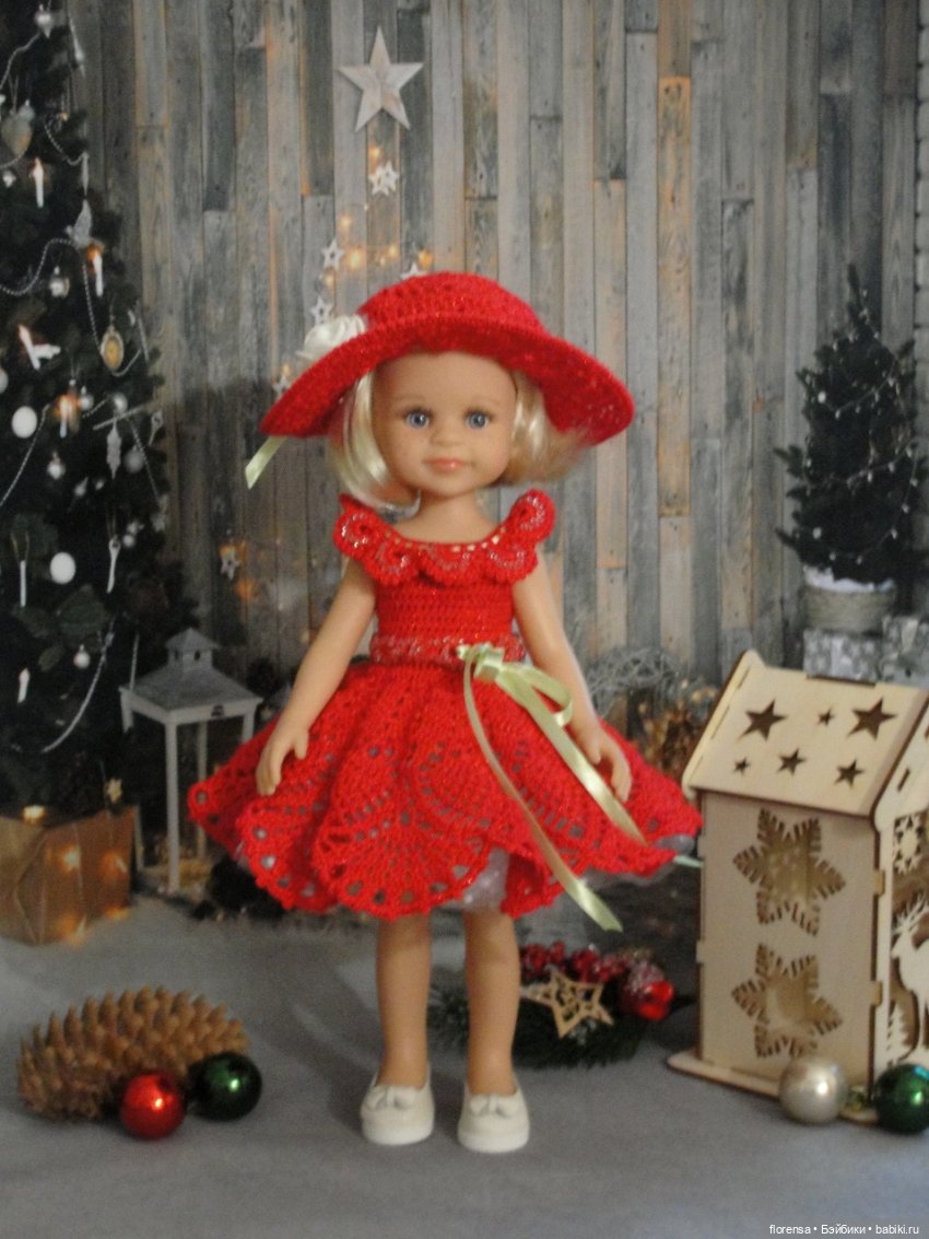 Зима и роза — Одежда и обувь для кукол своими руками: фото (фото 4)