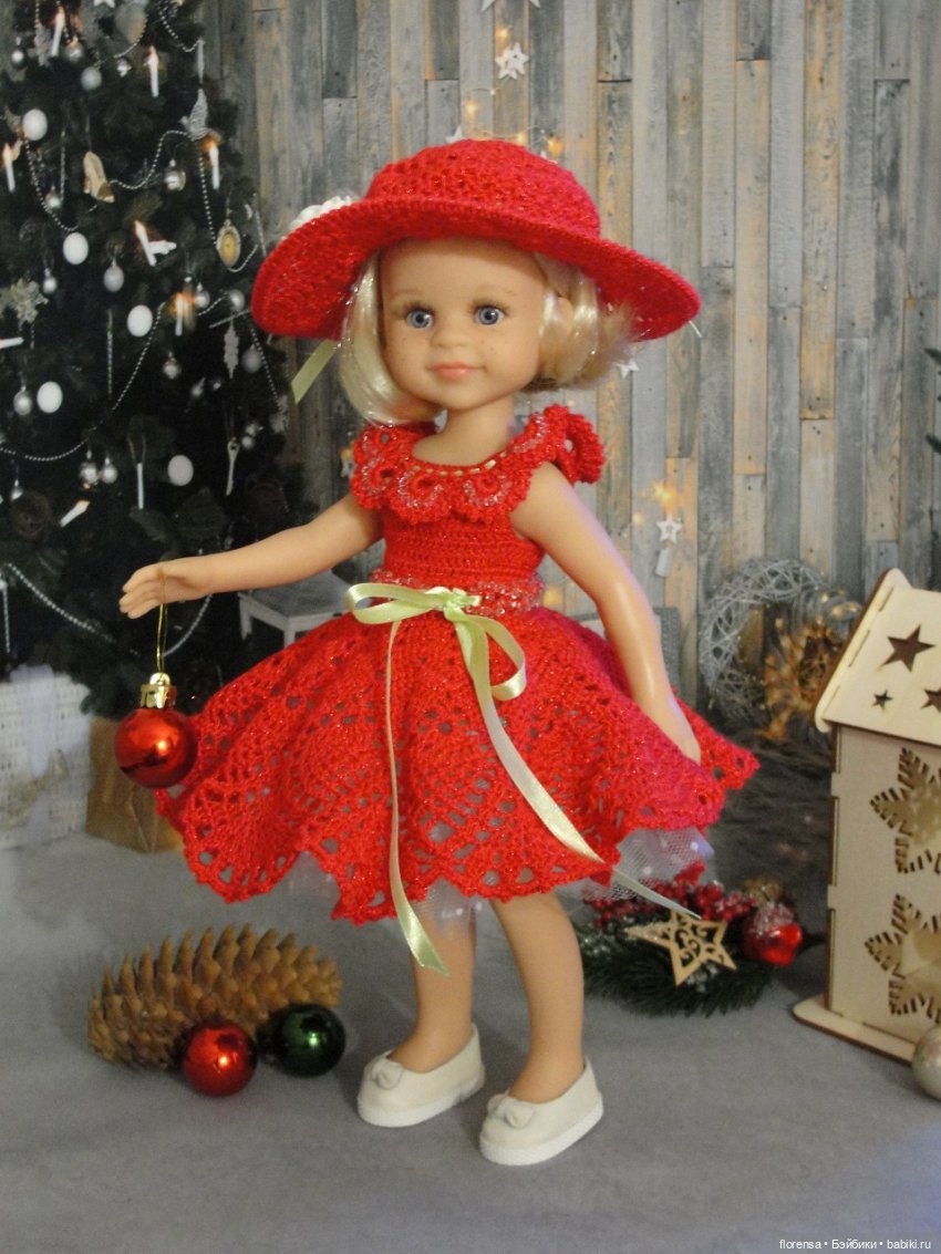 Зима и роза — Одежда и обувь для кукол своими руками: фото (фото 6)