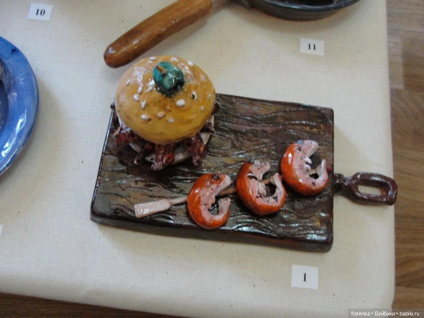 "Премьерная" керамика в доме Клодта