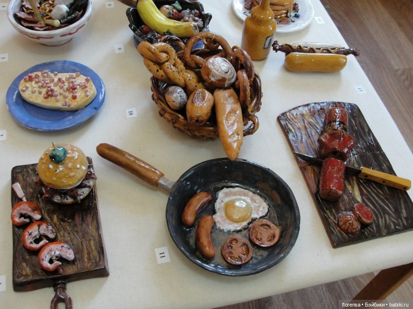 "Премьерная" керамика в доме Клодта