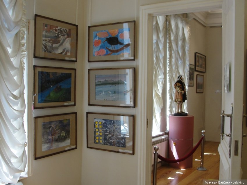 "Премьерная" керамика в доме Клодта