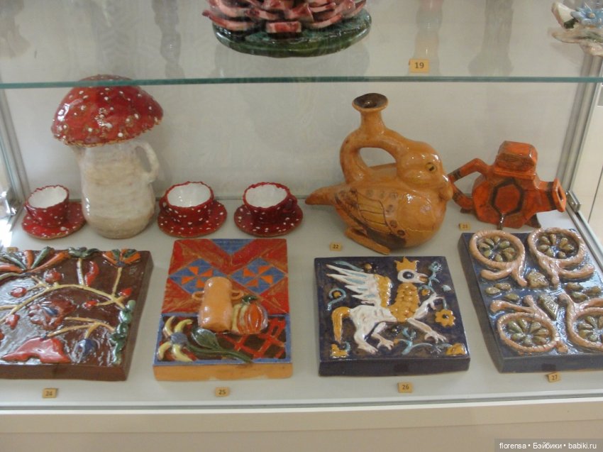 "Премьерная" керамика в доме Клодта