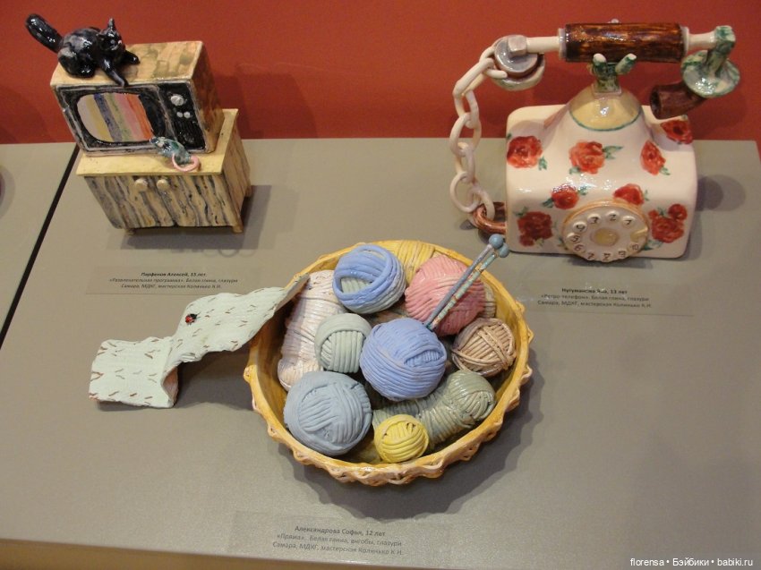 "Премьерная" керамика в доме Клодта