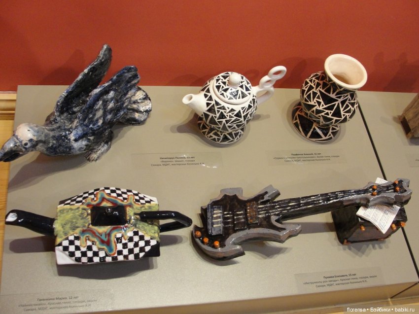 "Премьерная" керамика в доме Клодта