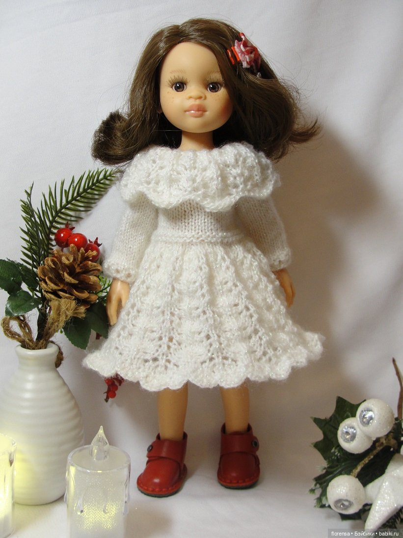 Вязание к Новому году | Бэйбики Вязание к Новому году — Одежда и обувь для кукол своими руками: фото (фото 6)