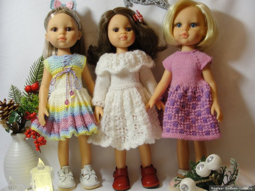 Вязание к Новому году | Бэйбики Вязание к Новому году — Одежда и обувь для кукол своими руками: фото (фото 9)
