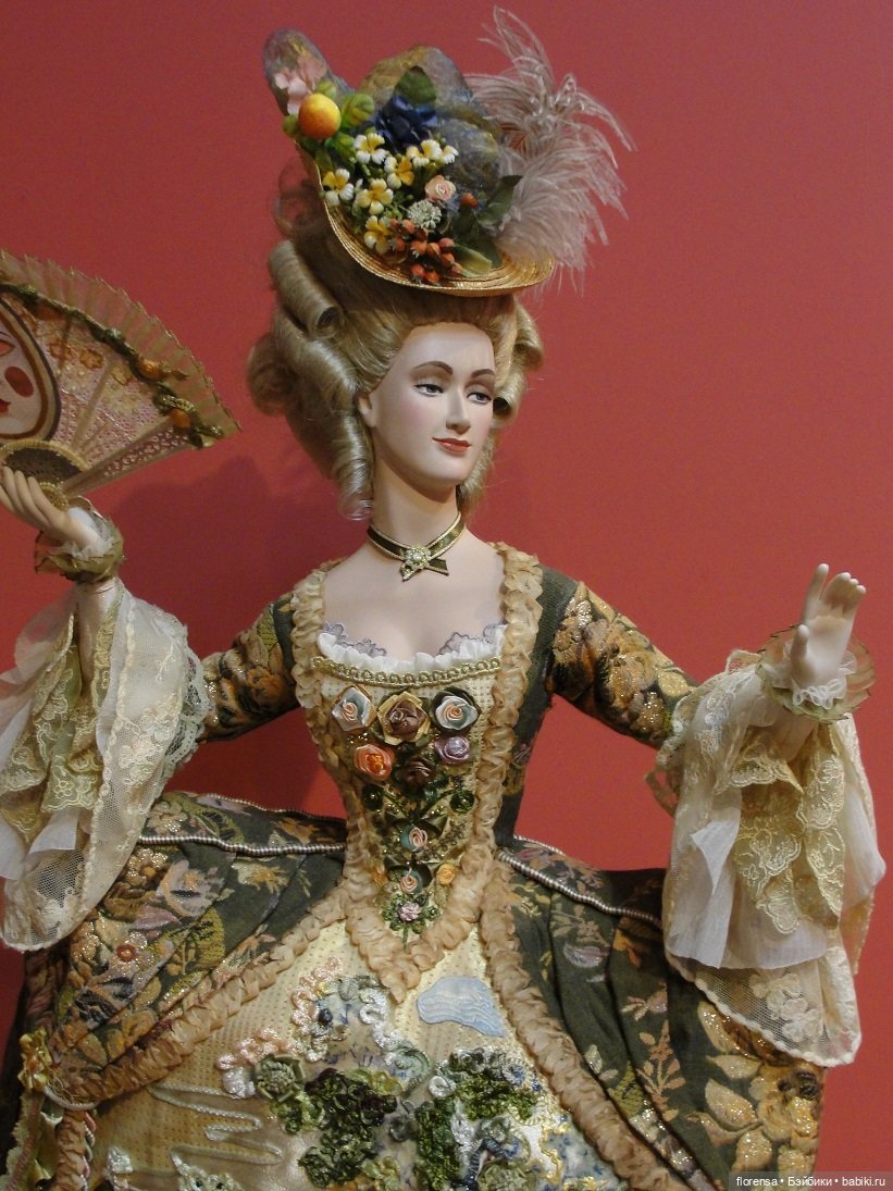 Сезон 2025. Куклы особняка Клодта. Костюмы эпохи рококо