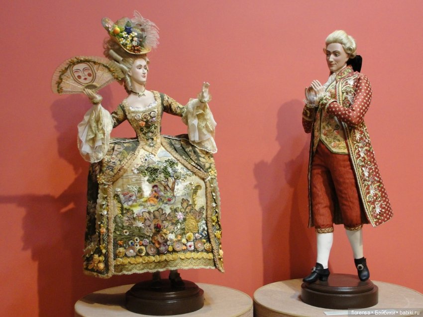 Сезон 2025. Куклы особняка Клодта. Костюмы эпохи рококо