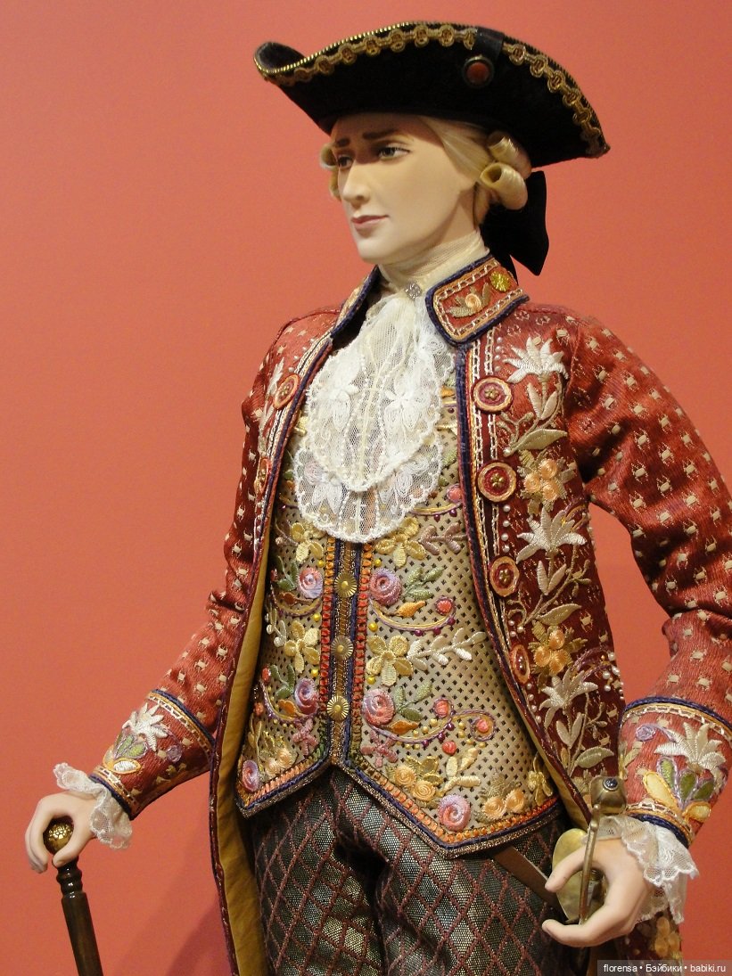 Сезон 2025. Куклы особняка Клодта. Костюмы эпохи рококо (фото 10)