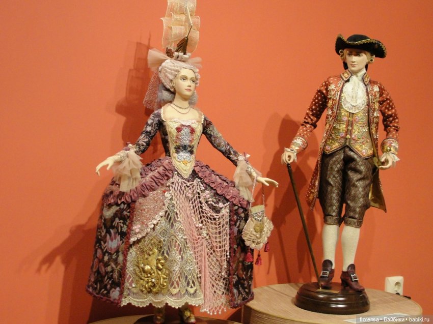Сезон 2025. Куклы особняка Клодта. Костюмы эпохи рококо (фото 6)