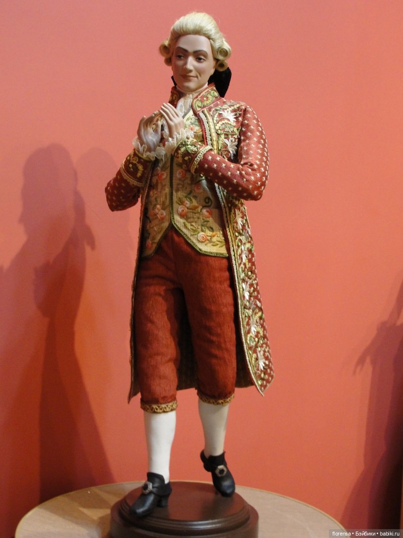 Сезон 2025. Куклы особняка Клодта. Костюмы эпохи рококо