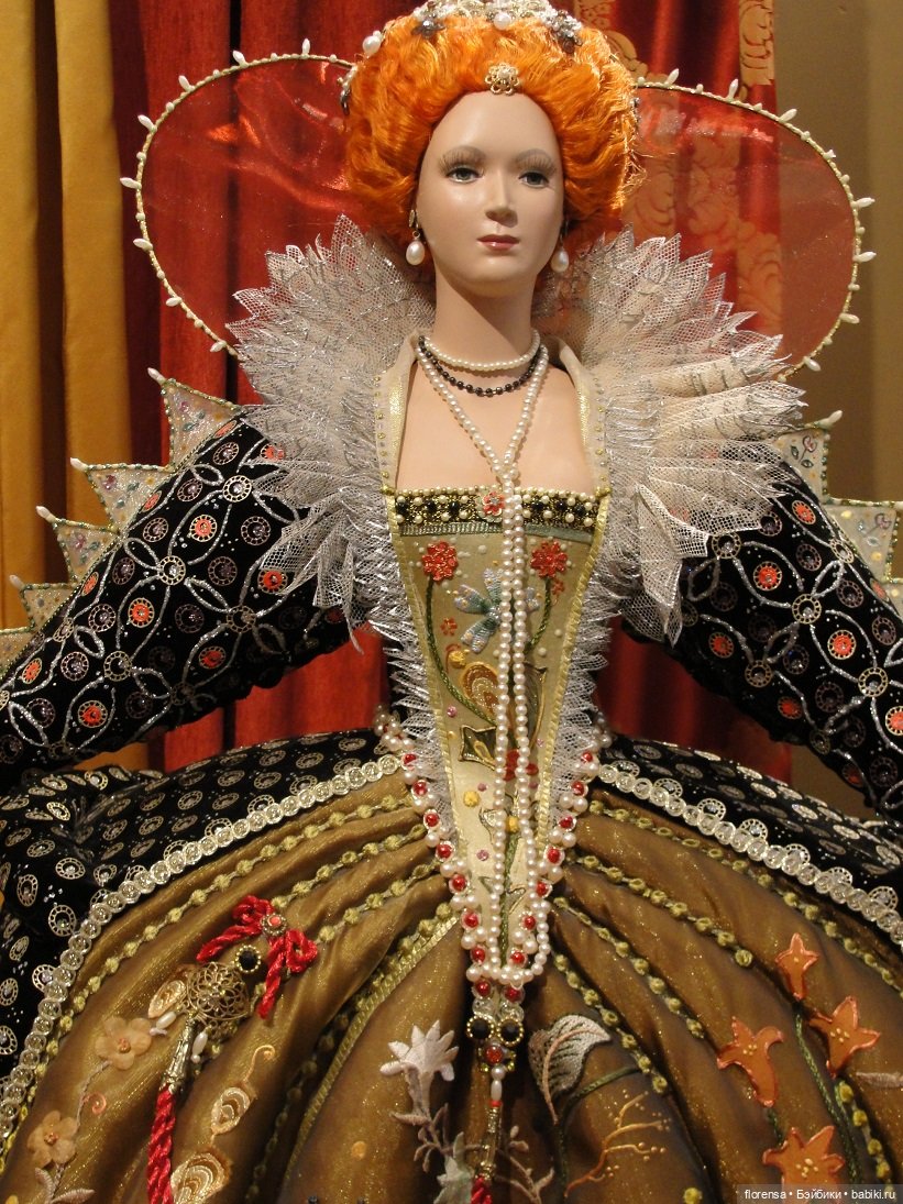 Сезон 2025. Куклы особняка Клодта. Придворные дамы