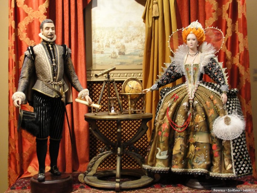 Сезон 2025. Куклы особняка Клодта. Придворные дамы