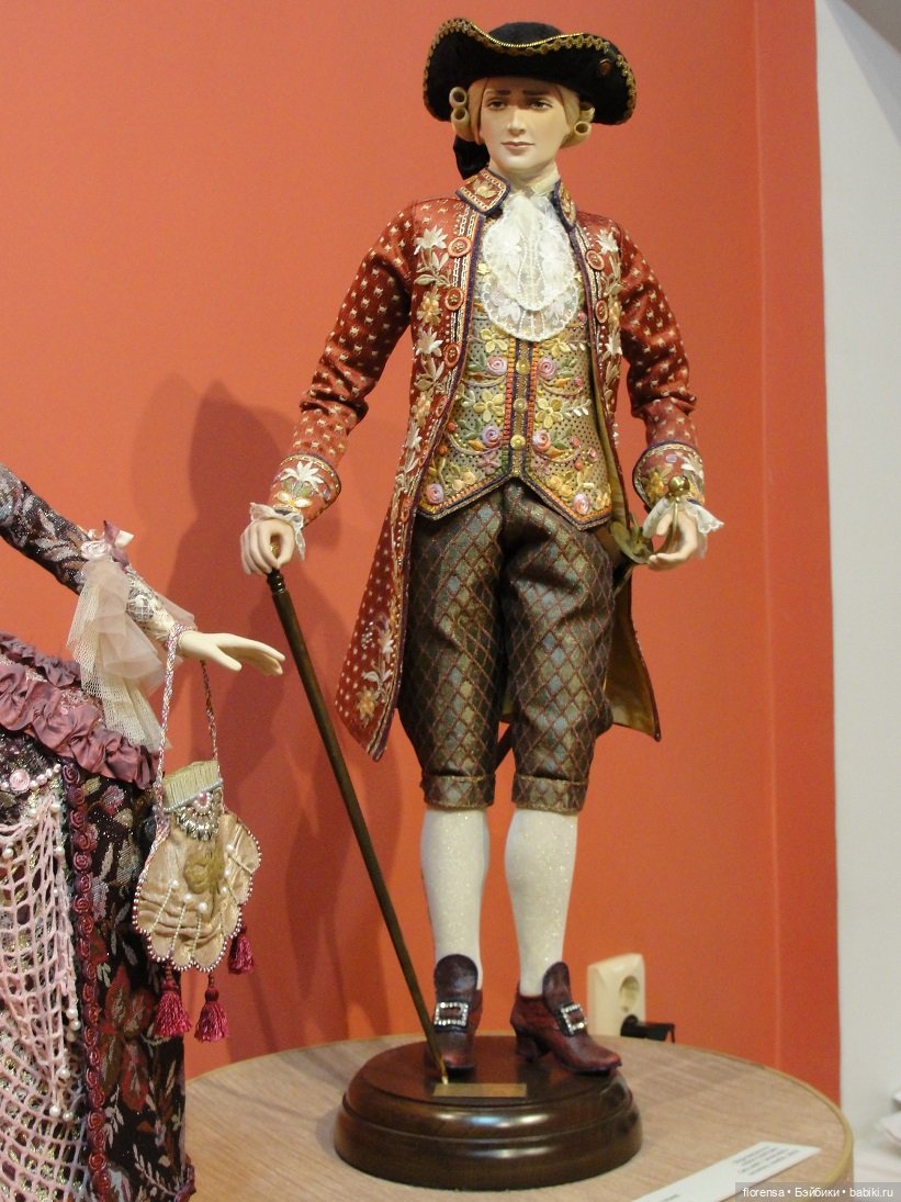 Сезон 2025. Куклы особняка Клодта. Костюмы эпохи рококо (фото 9)