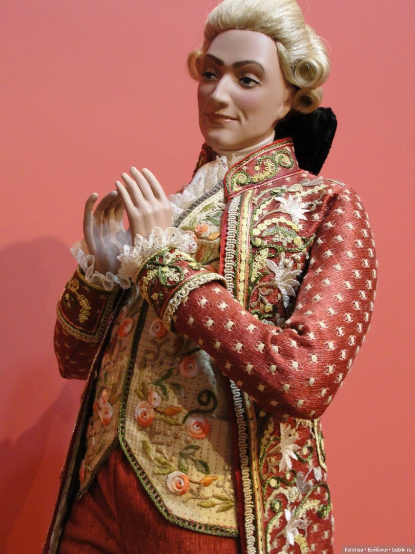 Сезон 2025. Куклы особняка Клодта. Костюмы эпохи рококо