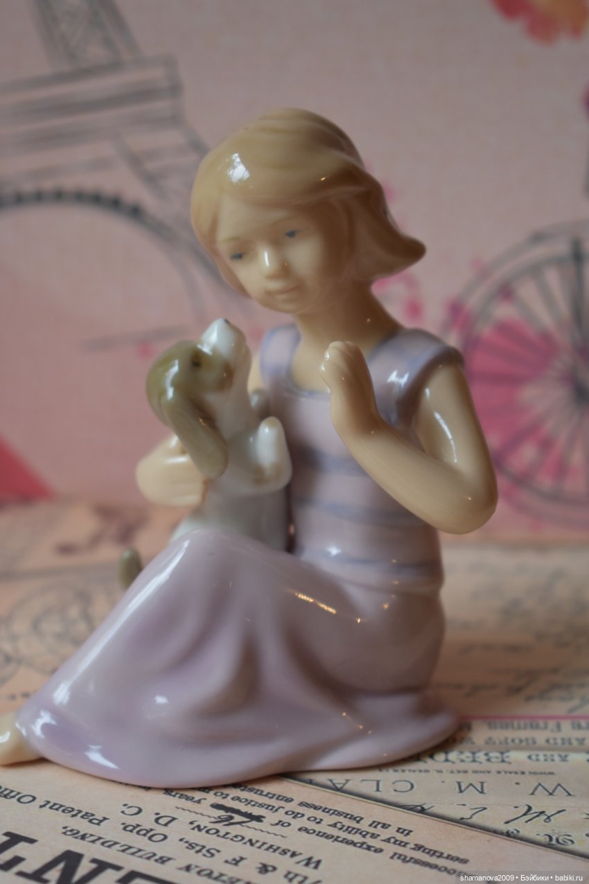 Мои фарфоровые статуэтки — Фарфоровые статуэтки и фигурки: винтаж